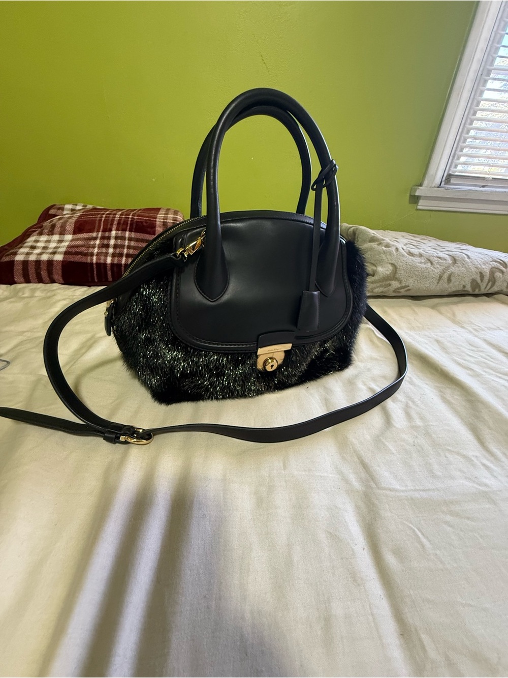 Salvatore Ferragamo MINK Fiamma Medium Handbag